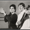 Gary Krawford and unidentified in rehearsal for the 1968 tour of the stage production Zorba