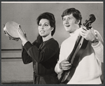 Gary Krawford and unidentified in rehearsal for the 1968 tour of the stage production Zorba