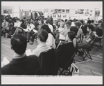 Scene from rehearsal for the 1968 tour of the stage production Zorba