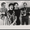 Chita Rivera [center] and unidentified others in the 1968 tour of the stage production Zorba