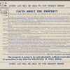 Absolute Auction Sale of the 329 Lots of the Estate of Bowie Dash on and adjacent to Broadway, between 236th and 240th St. and Spuyten Duyvil Parkway and 244th St.
