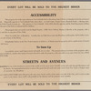 Absolute Auction Sale of the 329 Lots of the Estate of Bowie Dash on and adjacent to Broadway, between 236th and 240th St. and Spuyten Duyvil Parkway and 244th St.