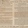 Trustees Sale of 1669 Lots to be sold by order of The Farmers Loan & Trust Co. as Trustees under Trust created by William Waldorf Astor at Absolute and Peremptory Auction Sale