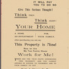 Auction Sale of thirty (30) Two Family Houses, each house to be sold separately[...]Also 32 vacant lots adjoining the houses