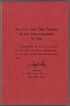 Auction Sale of thirty (30) Two Family Houses, each house to be sold separately[...]Also 32 vacant lots adjoining the houses