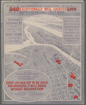 Absolute and Unprotected Auction Sale. 240 Exceptionally well-located lots belonging to the Estate of Martin Schenkeisen and to Geo. H. Huber