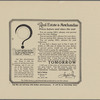 To-Day is the Day of the Claflin Estate Sale. Absolute Public Auction, 471 University Heights Lots.