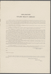 Absolute Sale at Public Auction by order of the Upland Realty Company