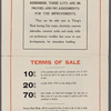 Auction Sale of Bronx Residential Water Front Property in beautiful Throg's Neck Gardens by order of the Bruce-Brown Land Co. 261 High Class Lots (40 Lots, with the Turnbull Estate Mansion, on Long Island Sound, in an unexcelled location.)