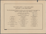 Supreme Court Partition Sale, Adam Wiener Esq. Referee. Of the Van Cortlandt Estate. 719 Lots and One Dwelling Absolutely without Reserve. Van Cortlandt  Park South, Jerome Park Reservoir and Adjacent Streets and Avenues.