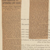 Trustees' Sale with the consent of the Supreme Court of New York. Estate of Lorillard Spencer for the Benefit of the Heirs and the New York Public Library. 1445 Lots at Absolute Auction on White Plains Rd., Boston Rd, Pelham  Parkway, Williamsbridge Rd, Allerton Ave, Burke Ave, and Adjacent Avenues & streets, Bronx Borough New York City