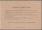Auction Sale of the Est. of Lewis Gouverneur Morris at Morris Heights, Bronx Borough NYC, by Order of the New York Life Insurance & Trust Co. Trustee and other owners. ... 175 Lots