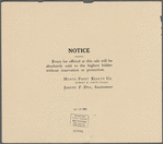 Absolute Sale by order of Hunts Point Realty Co. 369 Lots