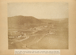 Mines of Kara; eastern Siberia; View of Lower settlement Hill known as "The Convicts, Head" in the background 1885.  Katorga for both common criminals and political offenders. (K).