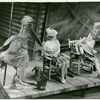 Art Ostrin, Zoe Caldwell, and Kate Reid in the stage production Slapstick Tragedy (The Gnadiges Fraulein)