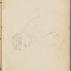 Sketchbook of original pencil drawings. Signed, dated, May 1832 - Dec. 6, 1833. 