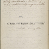Diary. Rome. 1859
