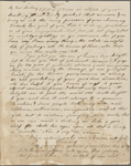 [Peabody, Elizabeth Palmer,] mother, ALS to SAPH. [Aug.? 1834].