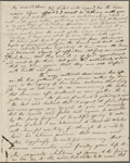[Peabody, Elizabeth Palmer,] mother, ALS to SAPH and MTPM. [Oct. 1834].