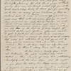 [Peabody, Elizabeth Palmer,] mother, ALS to SAPH and MTPM. [Oct. 1834].