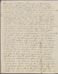 [Peabody, Elizabeth Palmer,] mother, ALS to SAPH. Feb. 8, 1835.