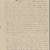 [Peabody, Elizabeth Palmer,] mother, AL to SAPH. with ALS from MTPM. [Mar.? 1843]