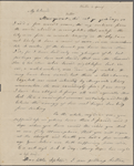 [Peabody, Elizabeth Palmer,] mother, AL to SAPH. with ALS from MTPM. [Mar.? 1843]