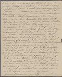 [Peabody, Elizabeth Palmer,] mother, AL to SAPH. with ALS from MTPM. [Mar.? 1843]