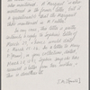 [Peabody, Elizabeth Palmer,] mother, AL to SAPH. with ALS from MTPM. [Mar.? 1843]