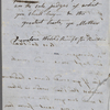 [Peabody, Elizabeth Palmer,] mother, AL to SAPH. [1846/47]