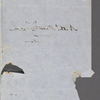 [Peabody, Elizabeth Palmer,] mother, AL to SAPH. [1846/47]