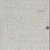 [Peabody, Elizabeth Palmer,] mother, ALS to SAPH. [Apr.] 17, [1848?]