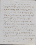 [Peabody, Elizabeth Palmer,] mother, ALS to SAPH. [postmark] Jul. 26, [1849]