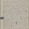 [Peabody, Elizabeth Palmer,] mother, ALS (incomplete) to SAPH. Jan. [3?]-4, 1851.