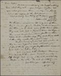 [Peabody, Elizabeth Palmer,] mother, AL to SAPH, with ALS from N[athaniel] P[eabody], father. [May? 1851]