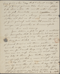 [Peabody, Elizabeth Palmer,] mother, ALS to MTPM & SAPH. [Feb./Mar. 1834?]