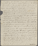 [Peabody, Elizabeth Palmer,] mother, ALS to MTPM & SAPH. [Jun.? 1834].