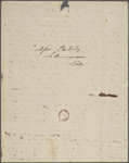 [Peabody, Elizabeth Palmer,] mother, ALS to MTPM & SAPH. Jul. 25, 1834.