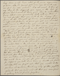 [Peabody, Elizabeth Palmer,] mother, ALS to MTPM. Aug. [10?]-11, 1834.