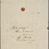 [Peabody, Elizabeth Palmer,] mother, ALS to MTPM and SAPH. Sep. 7, 1834.