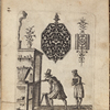 Plate from blackwork ornament designs for gold- and silversmiths