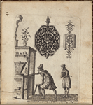 Plate from blackwork ornament designs for gold- and silversmiths