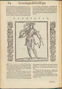 Nova iconologia di Cesare Ripa pervgino, caualier de SS Mauritio, & Lazzaro. Nella quale si descriuono diuerse imagini di virtù, vitij, affetti, passioni humane, arti, discipline, humori, elementi, corpi celesti, prouincie d'Italia, fiumi, tutte le par...
