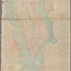 New guide map of New York City and Brooklyn with street directory
