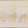 Waltz of the Toreadors, Rough drafts and elevations for Philadelphia Drama Guild, 1972