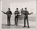 Publicity still from the film A Hard Day's Night