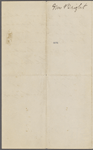Bright, Mrs Elizabeth, ALS, to SAPH. Friday [n.d.]. 
