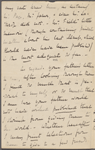 Bright, H[enry] A., ALS, to Julian Hawthorne. Oct. 26, 1883. With a leaf of the holograph notes relating to Nathaniel Hawthorne, which Bright enclosed for Julian Hawthorne's projected life of his father.