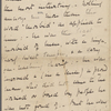 Bright, H[enry] A., ALS, to Julian Hawthorne. Oct. 26, 1883. With a leaf of the holograph notes relating to Nathaniel Hawthorne, which Bright enclosed for Julian Hawthorne's projected life of his father.