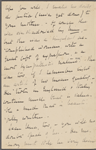 Bright, H[enry] A., ALS, to Julian Hawthorne. Oct. 26, 1883. With a leaf of the holograph notes relating to Nathaniel Hawthorne, which Bright enclosed for Julian Hawthorne's projected life of his father.